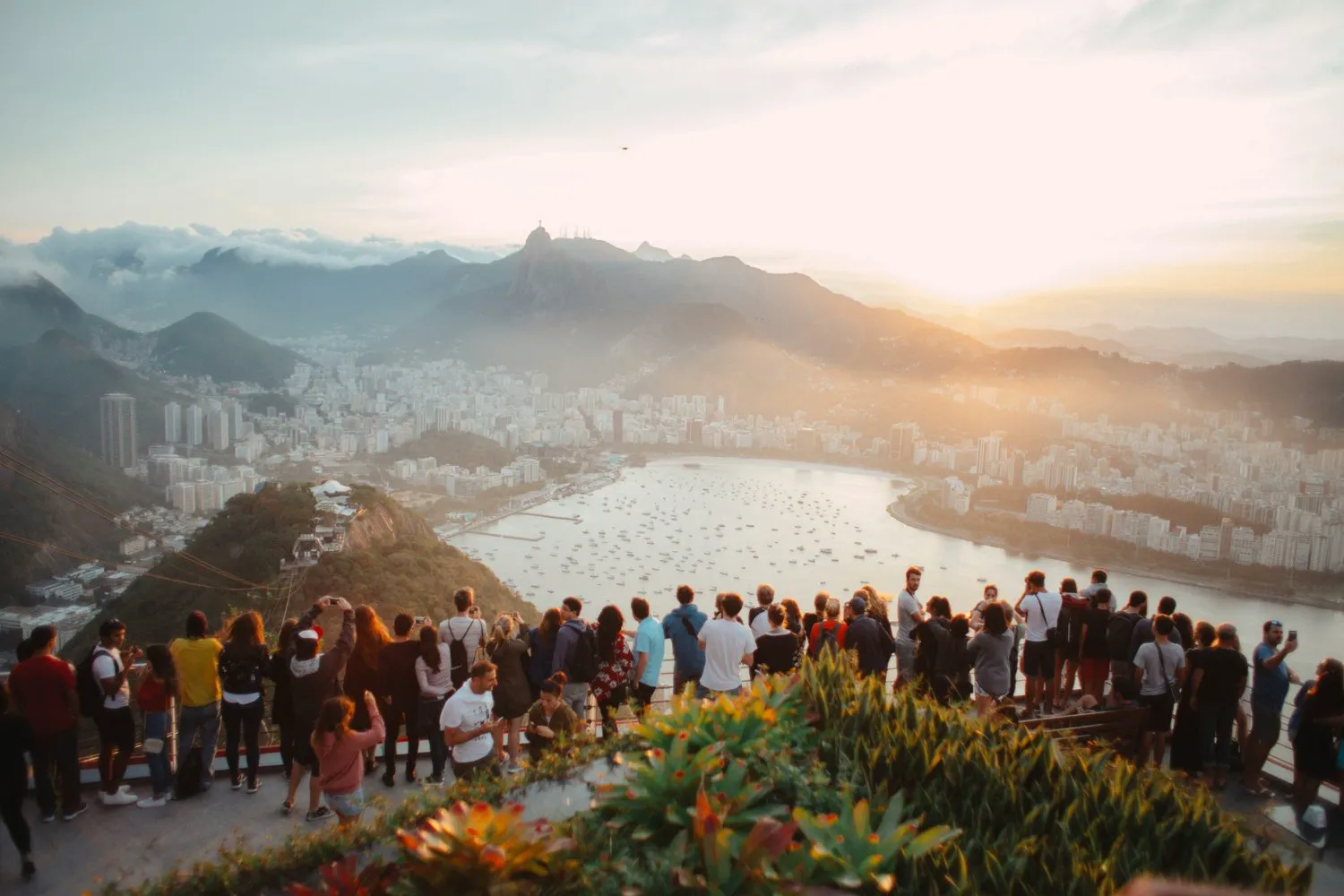 Scenic destination landscape